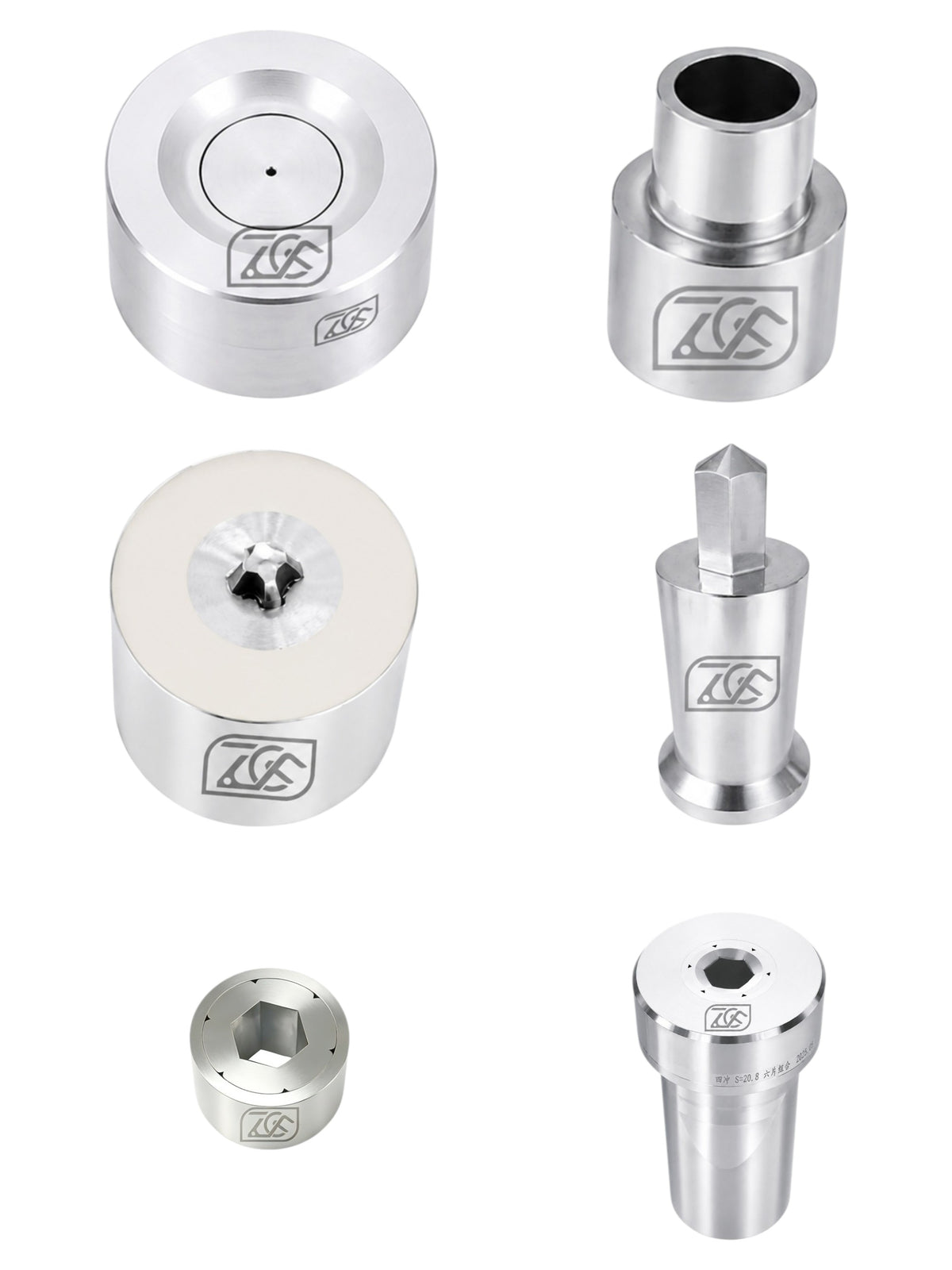 ZCCF tungsten carbide cold heading dies and punches - set 3
