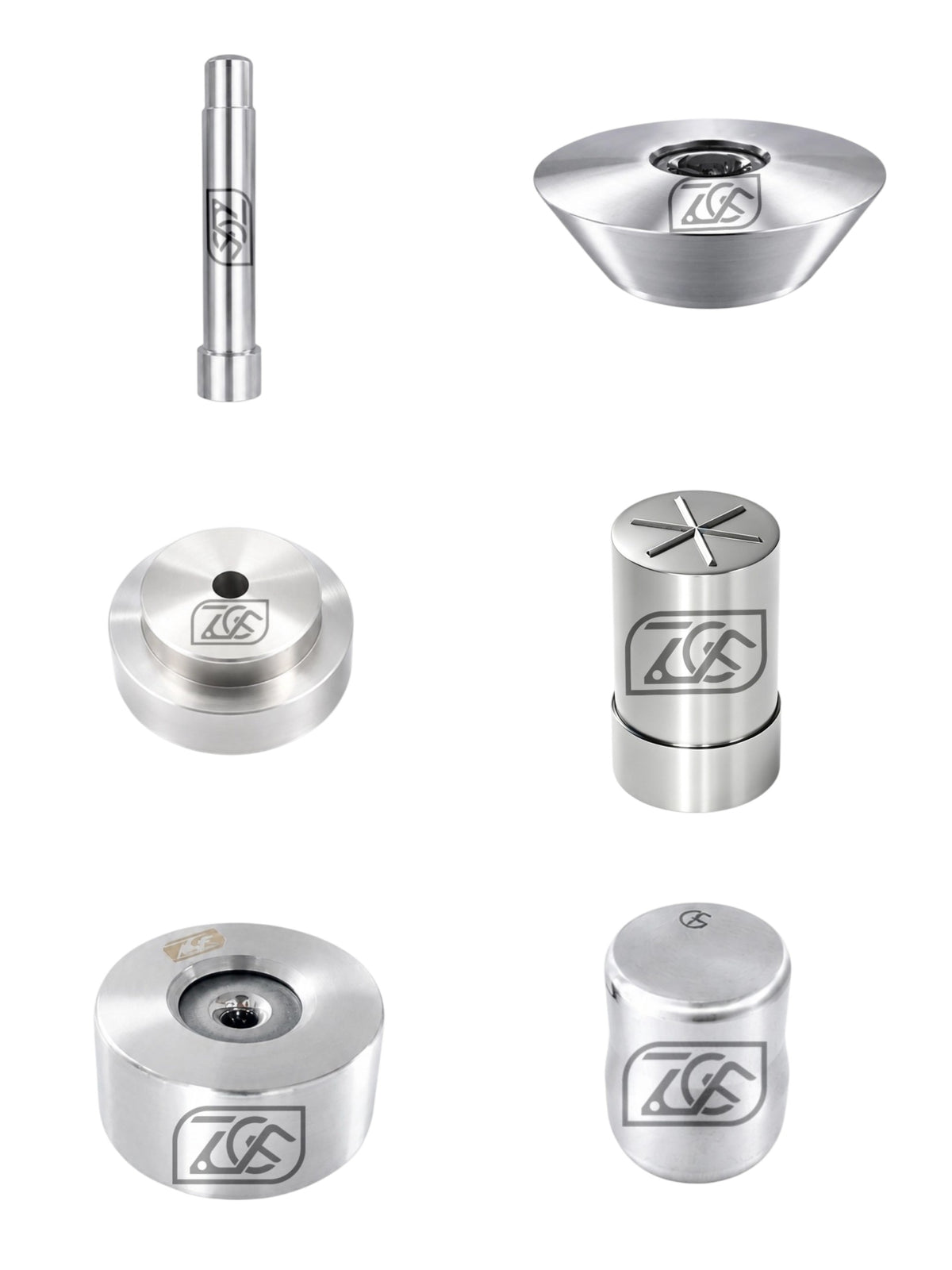 ZCCF tungsten carbide cold heading dies and punches - set 2
