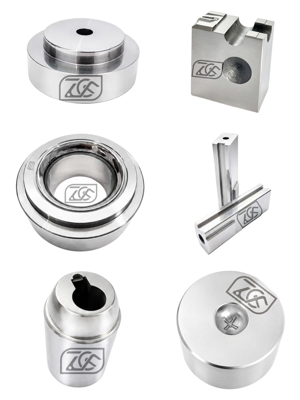 ZCCF tungsten carbide cold heading dies and punches - set 4