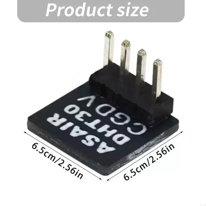 Industrial DHT30 Digital Temperature And Humidity Sensors Compactly Design Easy Installation I²c Signals Output M4YD